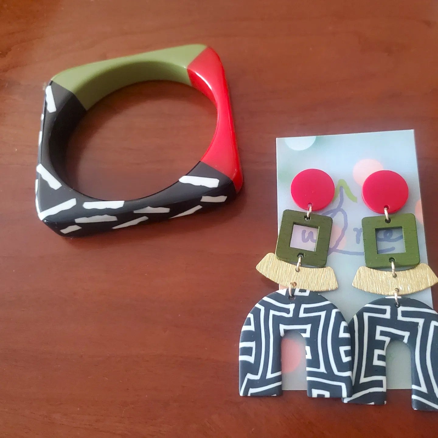 Tribal Collection Bracelet and Earring Set